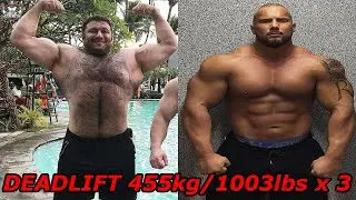 Strength Monster &mdash; Становая тяга 455 кг/1003 фунта x 3