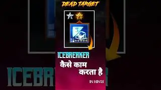 Dead Target Icebreaker Guide😱Details#gamingshorts#zombie#nsology