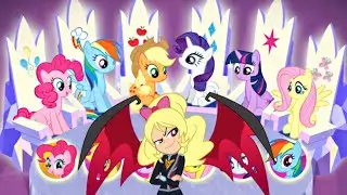 My Little Pony | Daydream Shimmer defeats Midnight Sparkle | Equestria Girls: Friendship Games