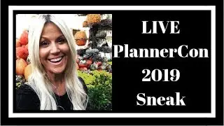 LIVE Sneak about PlannerCon 2019
