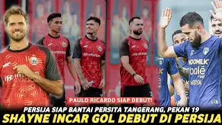 PERSITA VS PERSIJA 🔴 Shayne Pattynama Siap Debut🔥 Persija Full Skuad😱 Paulo Ricardo Debut #persija