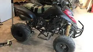 Project Cheap China - Broken gearbox Kazuma Falcon 150