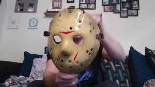 Friday The 13th Part 8 Jason Voorhees Mask By Fiberglassmask.com Unboxing