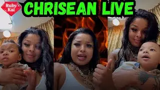 Chrisean BLEEDS Blueface & PRAISE Ronnie‼️ Chrisean LIVE