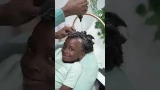 After 5 years of my son growing locks, I DECIDED TO TRY SOMETHING DIFFERENT!!😳👀 #HomeSpaDay #disney