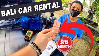 How To Rent a Car in Bali 🚗😎