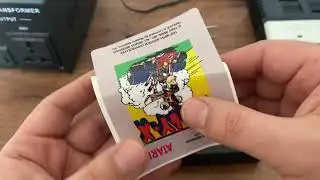 How to apply Vinyl labels to Atari 2600 Carts