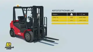 Автопогрузчики JAC - CPCD 10-200