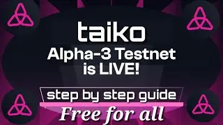 Tailko Testnet Phase 3 &  Deploy Contract On Taiko Network