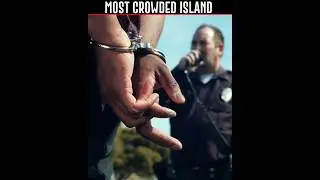 Most Crowded island 🏝️ | #Fact2Book