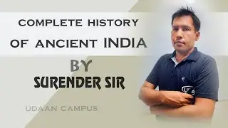 COMPLETE HISTORY OF ANCIENT INDIA UDAAN CAMPUS  || प्राचीन भारत का पूरा इतिहास || UDAAN CAMPUS