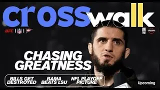UFC 322 Legacy Fights, NFL Playoff Tiers & Bama&rsquo;s Offensive Warning | Crosswalk Ep. 23