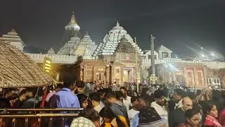 Outside Jagannath Mandir, Puri🛕🙏 | Devotee Crowd and Sacred Vibes 🕯️✨🌻🌹