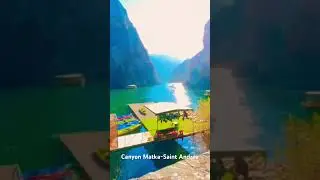Canyon Matka - Skopje #monastery #travel #nature #canyon #cave #kayak