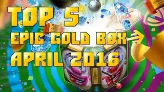 [Mr_Given_Up Fun] TOP 5 EPIC GOLD BOX l TANKI ONLINE l (April 2016)