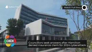 Councillors seek answers after Hamilton denied insurance claim for 2024 cyberattack