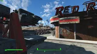 Red Rocket Junk Yard Settlement - Fallout 4