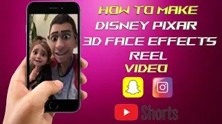 Instagram Reel Disney Pixar 3D Cartoon Face Effect Tutorial | Trending Reel