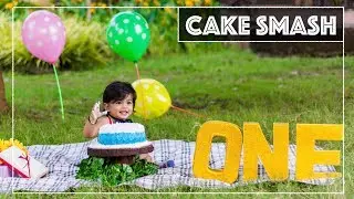Cake Smash | Adorable Baby Photography in Mumbai #ClickedByPriya