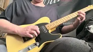 House of tone pickups Charlie Christian pickup slow blues demo telecaster guitar