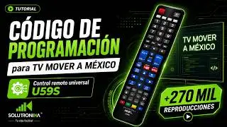 c&oacute;digo control para pantalla mover a mexico