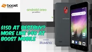 CoolPad ILLUMINA Go Edition Новый мобильный телефон Boost ($150? Какая шутка, BestBuy) HD