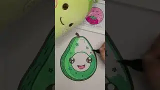 🥑Cute Kawaii Avocados Coloring Book 🥑 | Relaxing & Fun for All Ages!