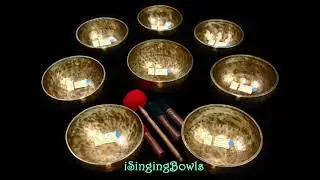 Tibetan Singing Bowl Set #129