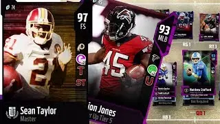 Power Up MUT Master Sean Taylor & Deion Jones Tier 5 | New Pick Ups | Madden 18 Ultimate Team