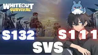 【SVS太陽城戦】S111　VS　S132　たつまる配信【ホワイトアウトサバイバル】