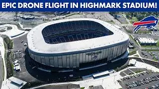 Epic Drone Flight into the New Highmark Stadium! | Buffalo Bills
