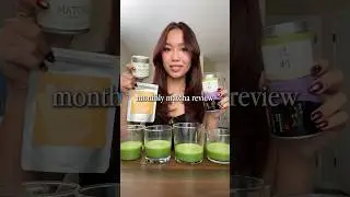 reviewing matcha powders 🍵
