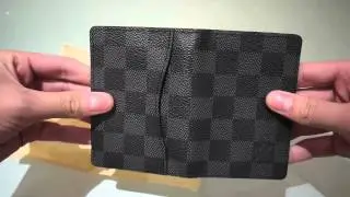 Louis Vuitton Pocket Organiser Damier Graphite