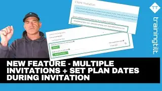 New! Multiple Invitations + Set Plan Dates During Invitation