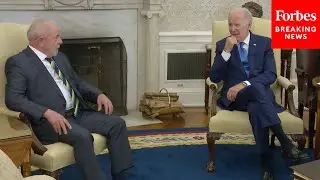 Biden Meets With Brazil's President Luiz In&aacute;cio Lula da Silva In White House