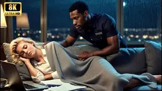 Black Single Dad Janitor Whispers While Female CEO Pretends to Sleep – She's Iced