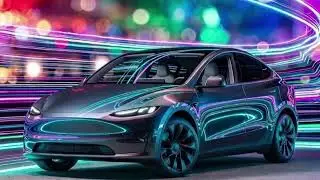 Christmas 2025 TeslaLightShow at Silverstone
