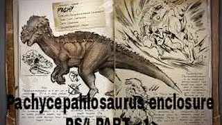 Ark survival evolved zoo ep1 pachy enclosure!!
