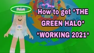 How to get the *GREEN HALO* in tower of hell roblox! *WORKING 2021*