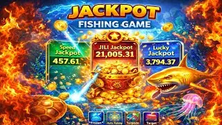 Jackpot Fishing Game Gameplay 🎰 | Fish Catch Big Jackpot Win