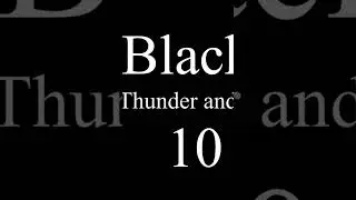 Thunderstorm Black Screen Thunder and Rain on a Tin Roof Thunderstorm Nature Sounds