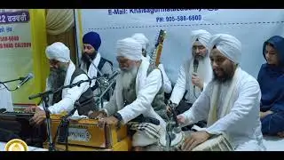 Ustad Sukhwant Singh ji, Ustad Jaspal Singh ji, Ustad Anikbar Singh, Ekjot Singh, Bhai Nirmal Singh.