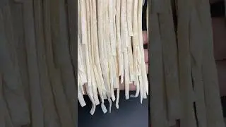 Des Tagliatelles fra&icirc;ches faites maison! Je remercie ma fille 😅