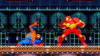 TheMattalocalypse Random Mugen Battle - 052 - Spider Man VS. Iron Man
