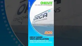 ORCA Wall Building ID Sign in Taguig #signmakerphilippines #philippinessignage #signagesolutions