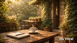MORNING ZEN CAFE &ndash; Soft Piano Ambient (No Vocal) | Quiet Work Session