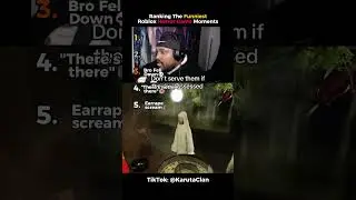 Ranking The Funniest Roblox Horror Game Reactions!😭 #shorts #roblox