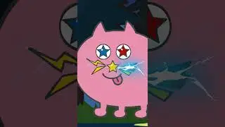 Jam NEKO awakens by thunder! #animation  #cat  #music