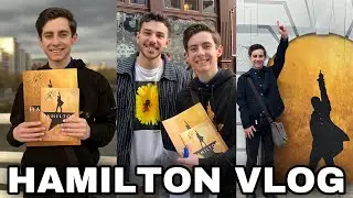 I WENT TO SEE HAMILTON!! (Vlog and show review!)
