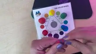 Clay color mixing-Primary and Secondary colors 